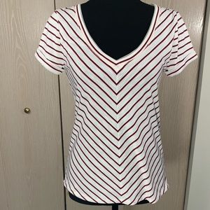 White House Black Market V-Neck Shirt